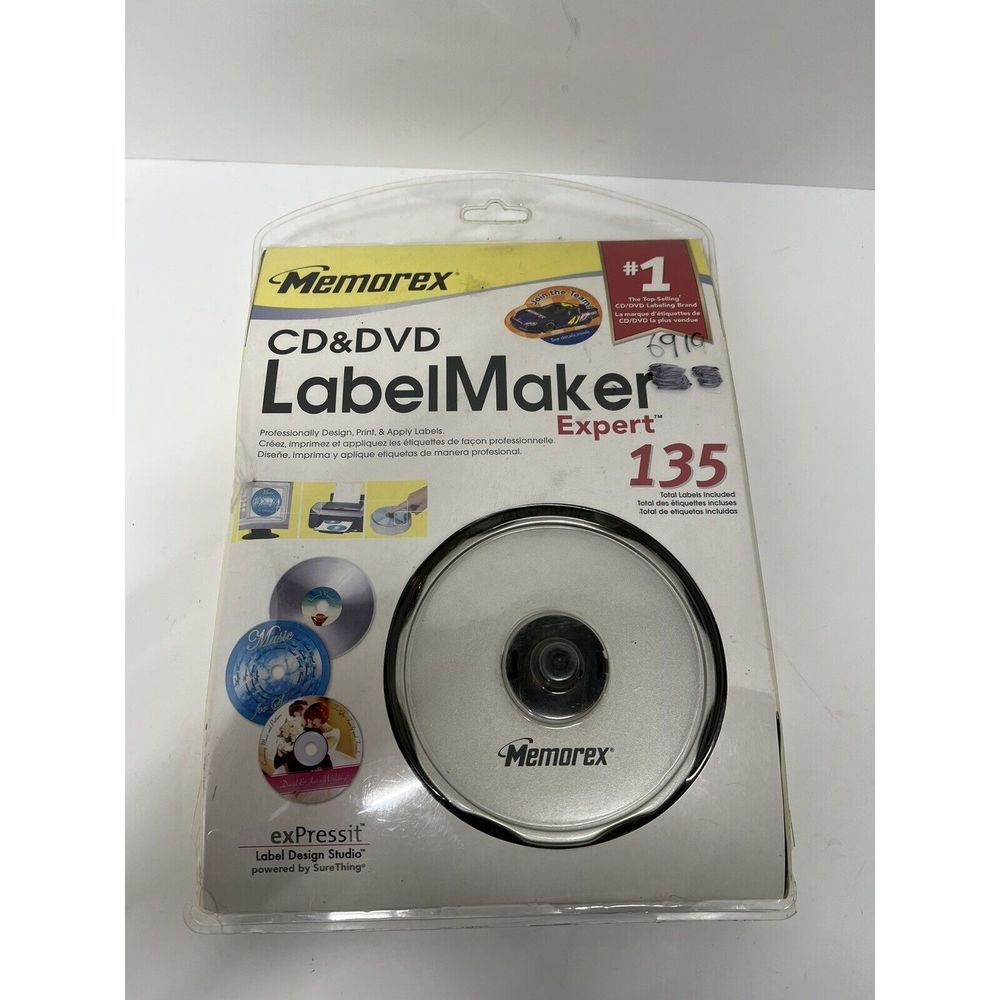 Memorex CD&DVD Label Maker Expert 135